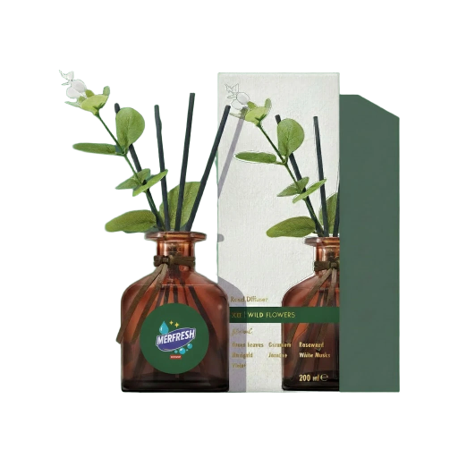 MERFRESH Premium Reed Diffuser – Wild Flowers