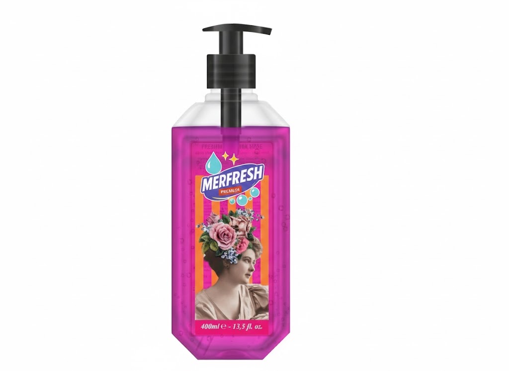 MERFRESH LIQUID SOAP 400 ml ROSE