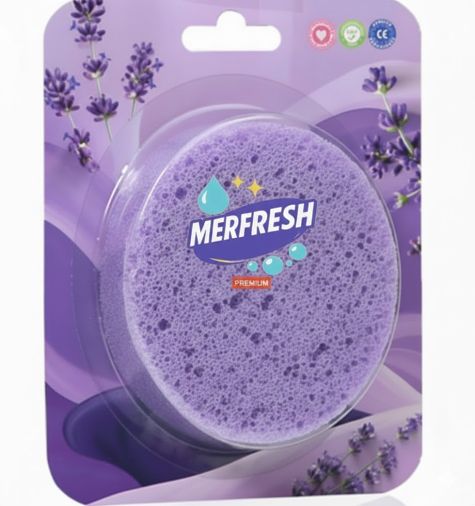 Lavender Soap with Sponge