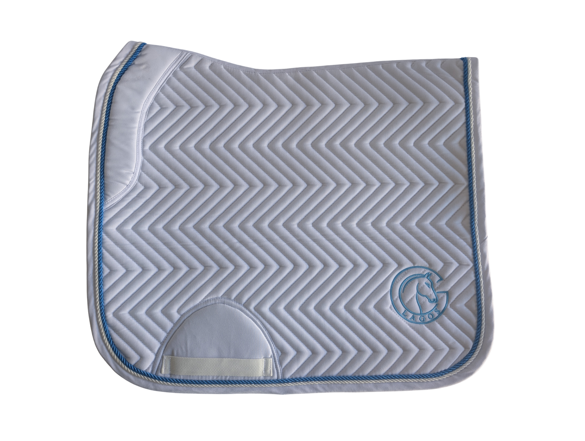 Dressurschabracke "Galicia" weiß LIMITED EDITION