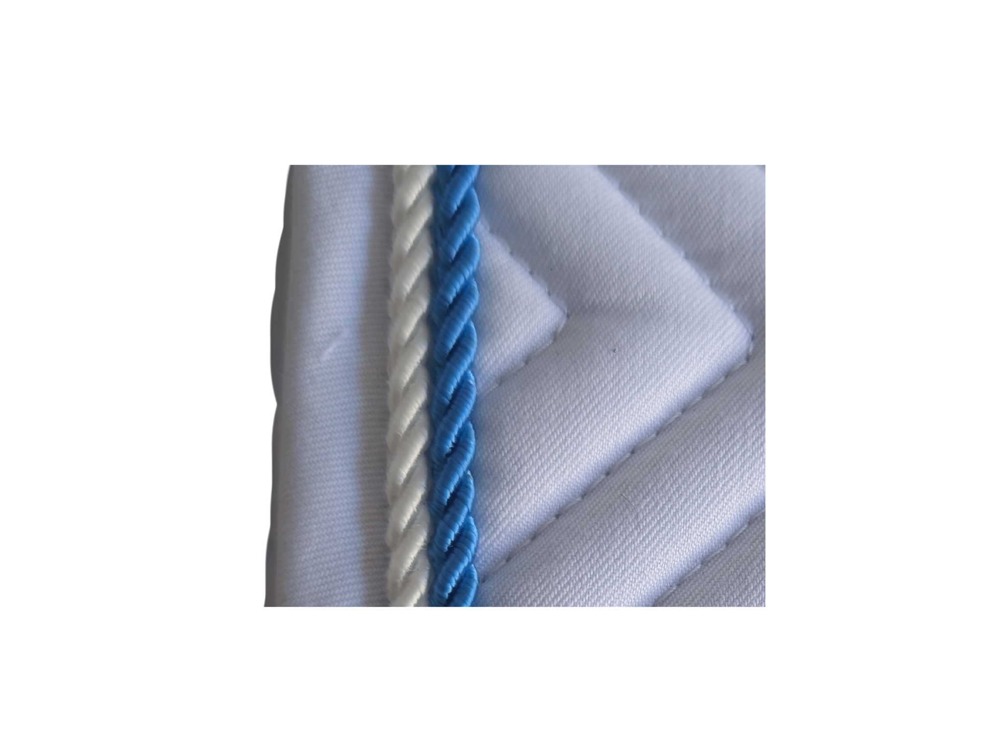 Dressurschabracke "Galicia" weiß LIMITED EDITION