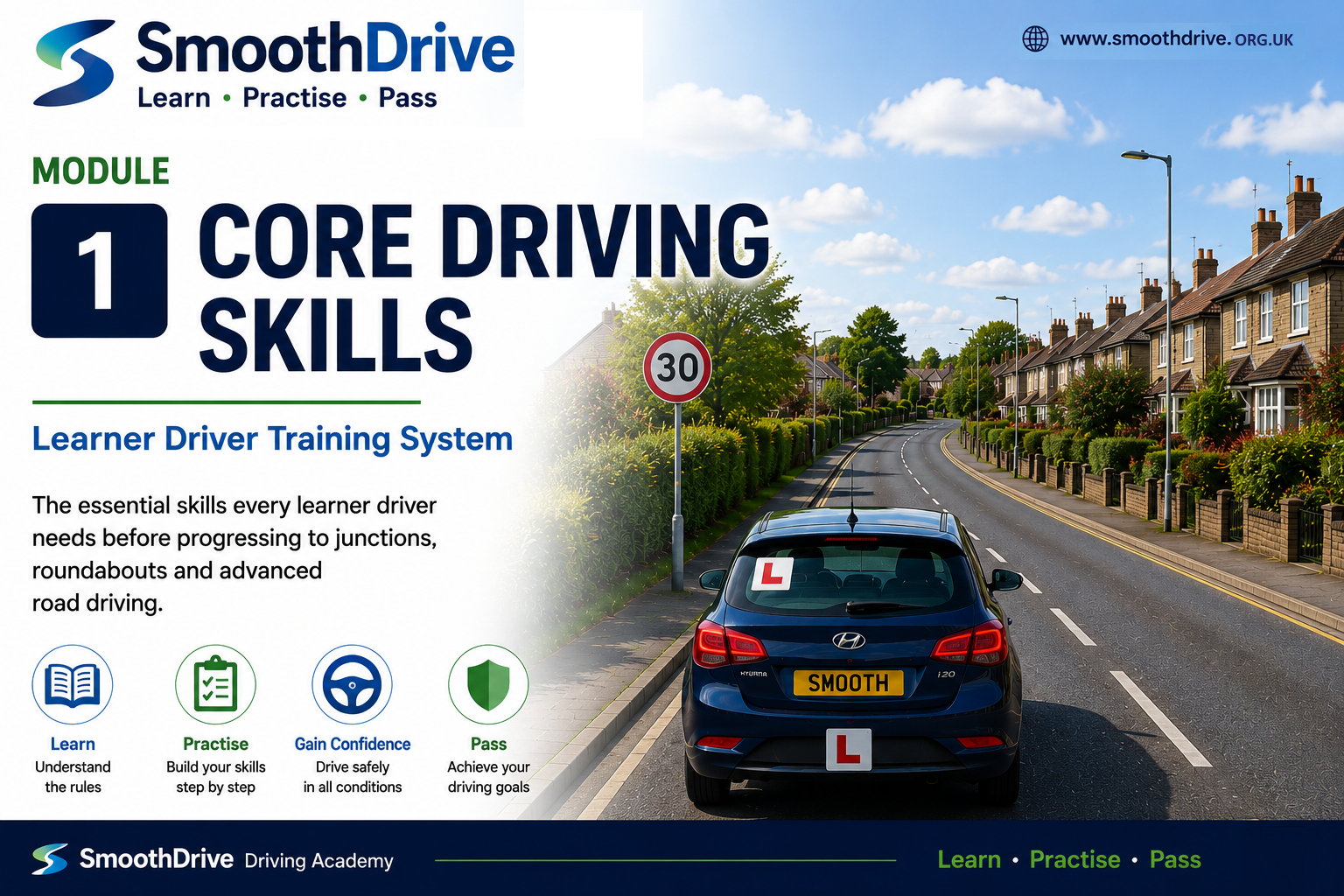 Learner Driver Workbook: Core Driving Skills & Vehicle Control