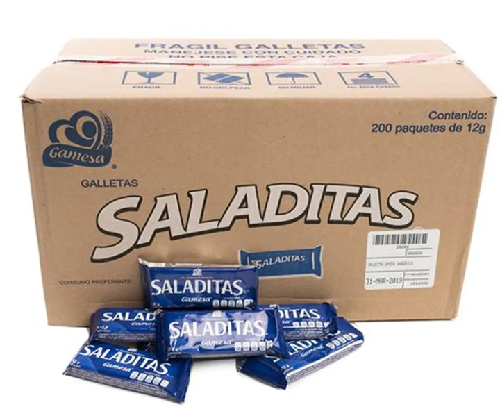 GALLETA SALADA  200 PZ