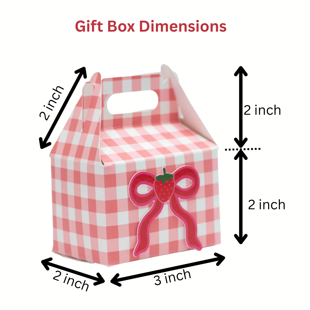 Green Gingham Treat Tote – Holiday Edition