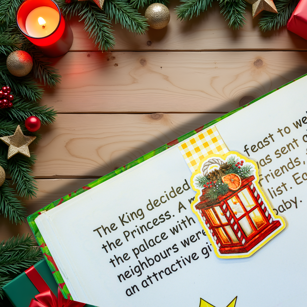 Lantern Glow – Christmas Edition Premium Magnetic Bookmark