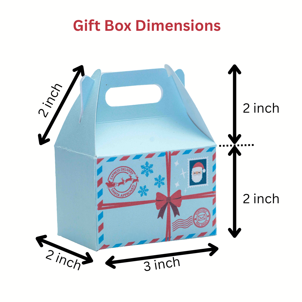 North Pole Delivery Mini Box – Christmas Gift 
