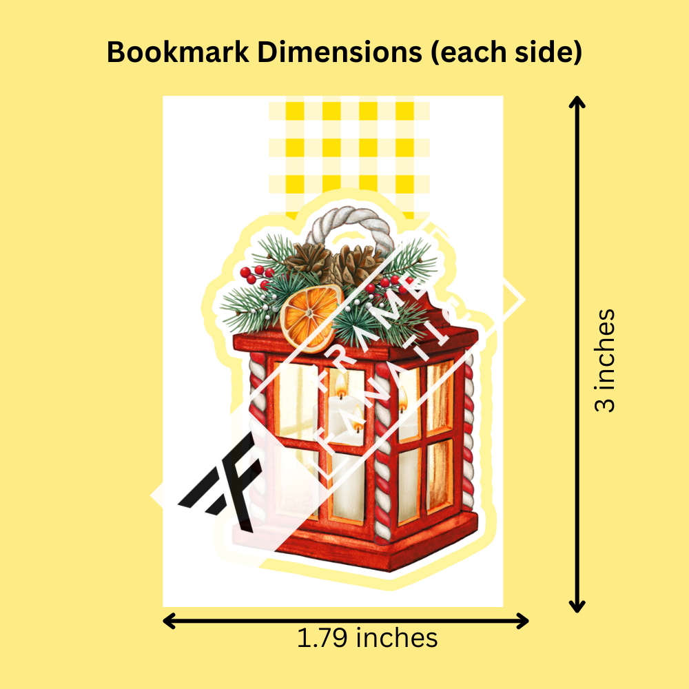 Lantern Glow – Christmas Edition Premium Magnetic Bookmark