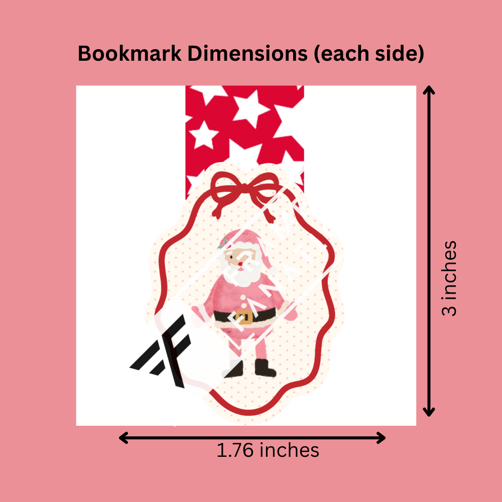 Santa in Starland – Christmas Edition Premium Magnetic Bookmark