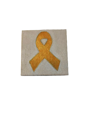 Handcrafted Cancer Awareness Coaster Set