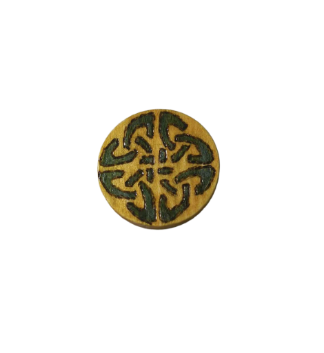 Handcrafted Ogham Rune Token