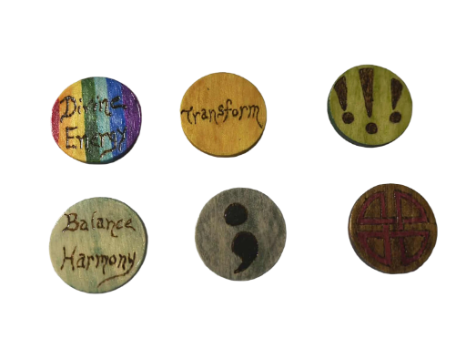 Handcrafted Meditation Medallions 
