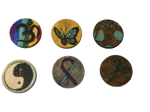 Handcrafted Meditation Medallions 