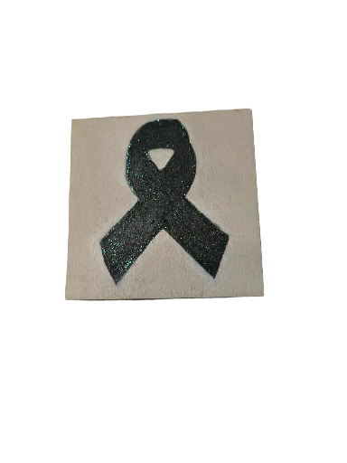 Handcrafted Cancer Awareness Coaster Set