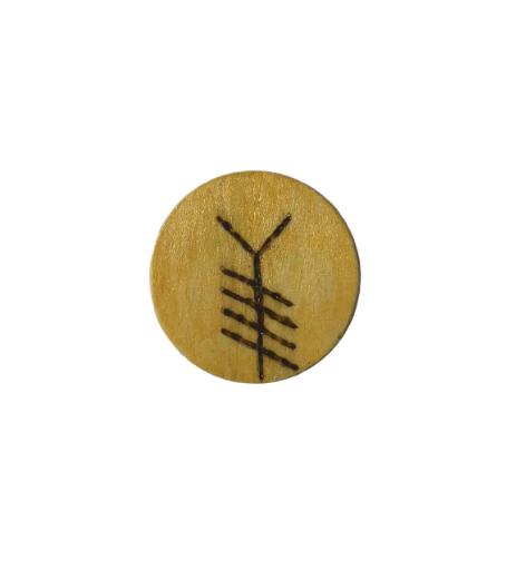 Handcrafted Ogham Rune Token