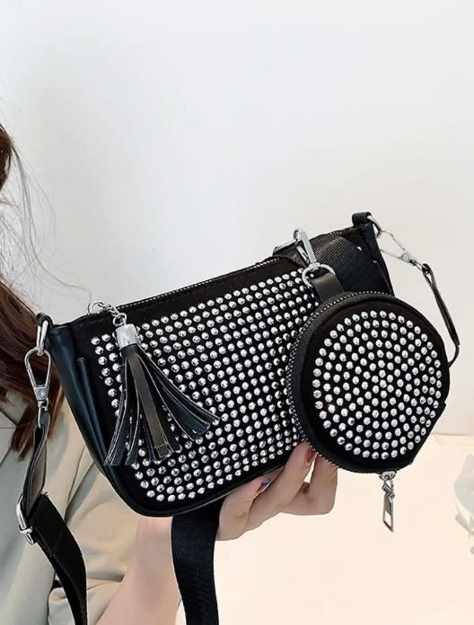 Bolso Importado Carriel Gliter