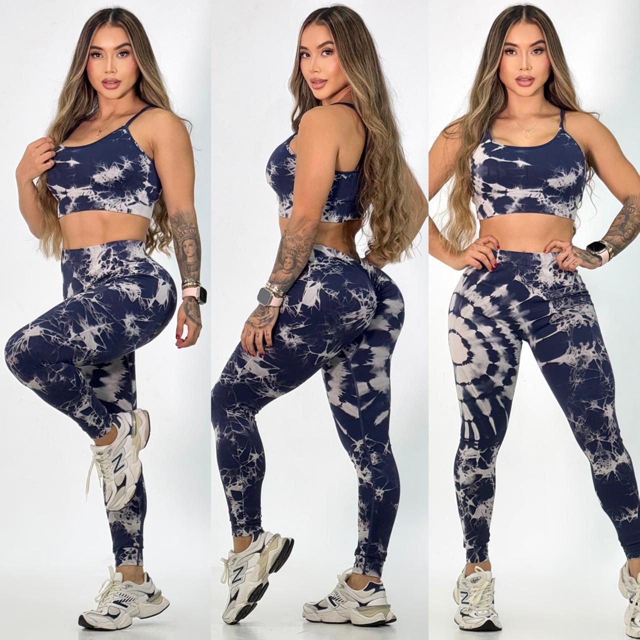 Conjunto 🏋️‍♀️importado sin costura🌸 