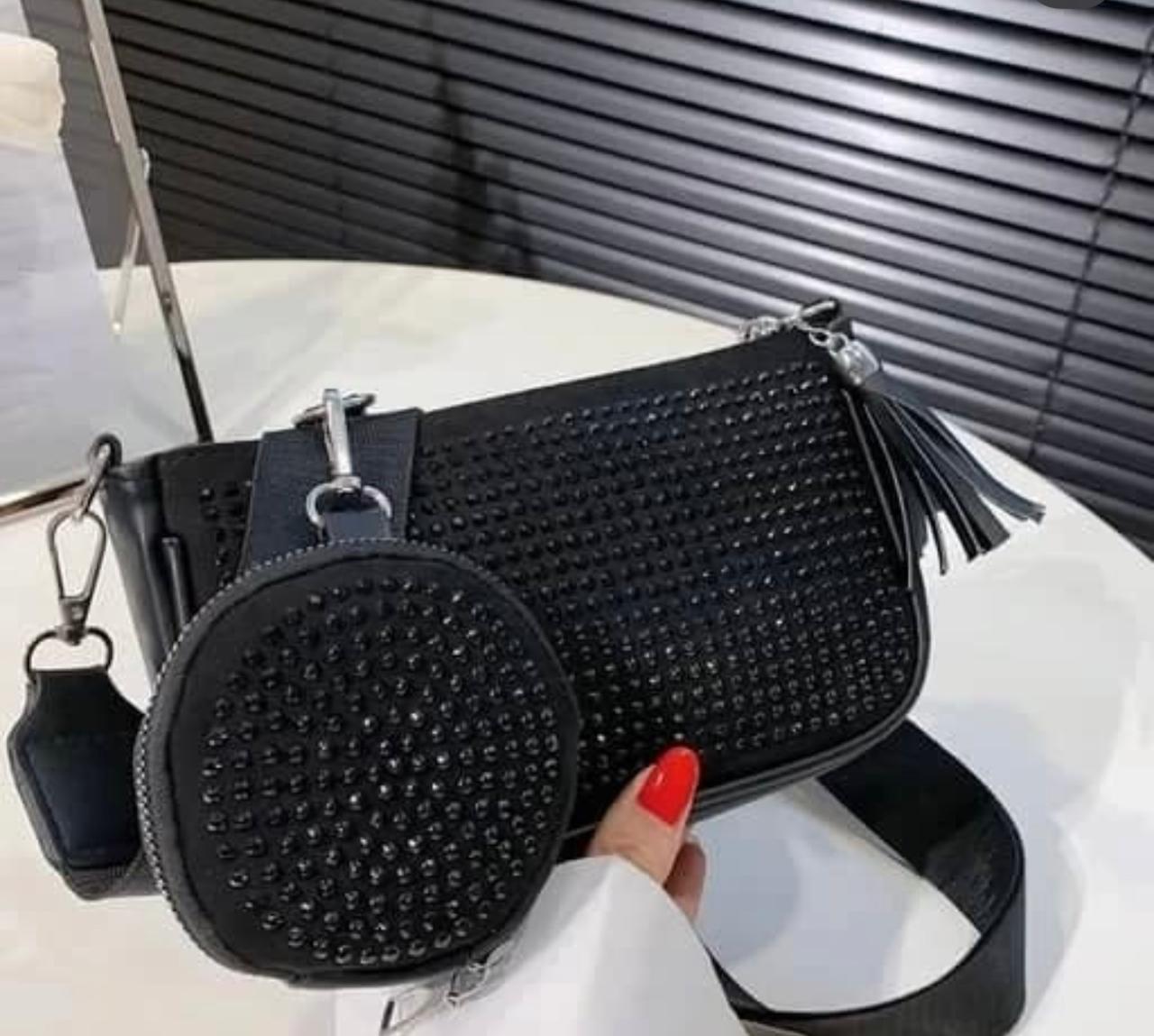 Bolso Importado Carriel Gliter 