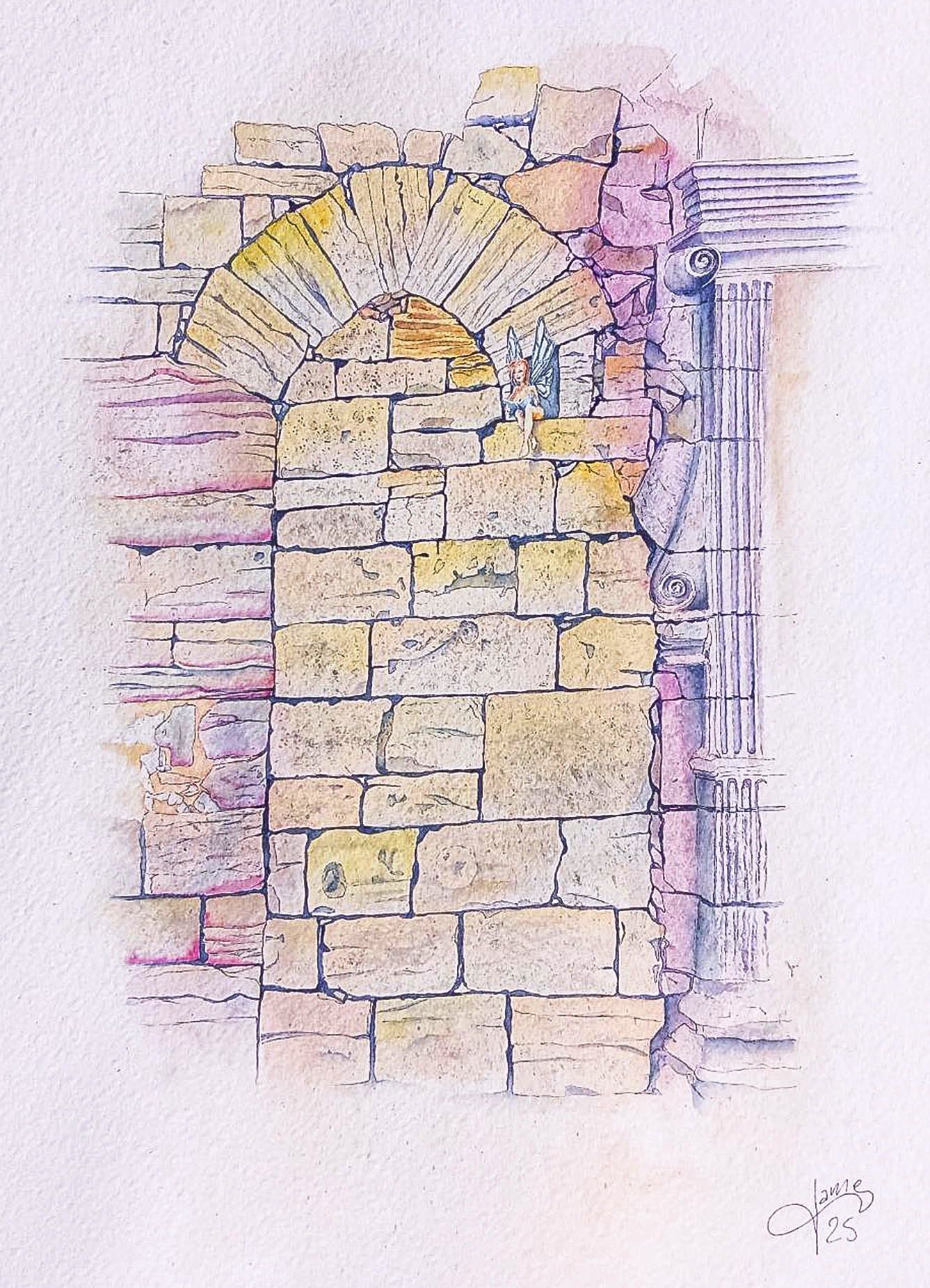 La Fée de l'arche de pierres