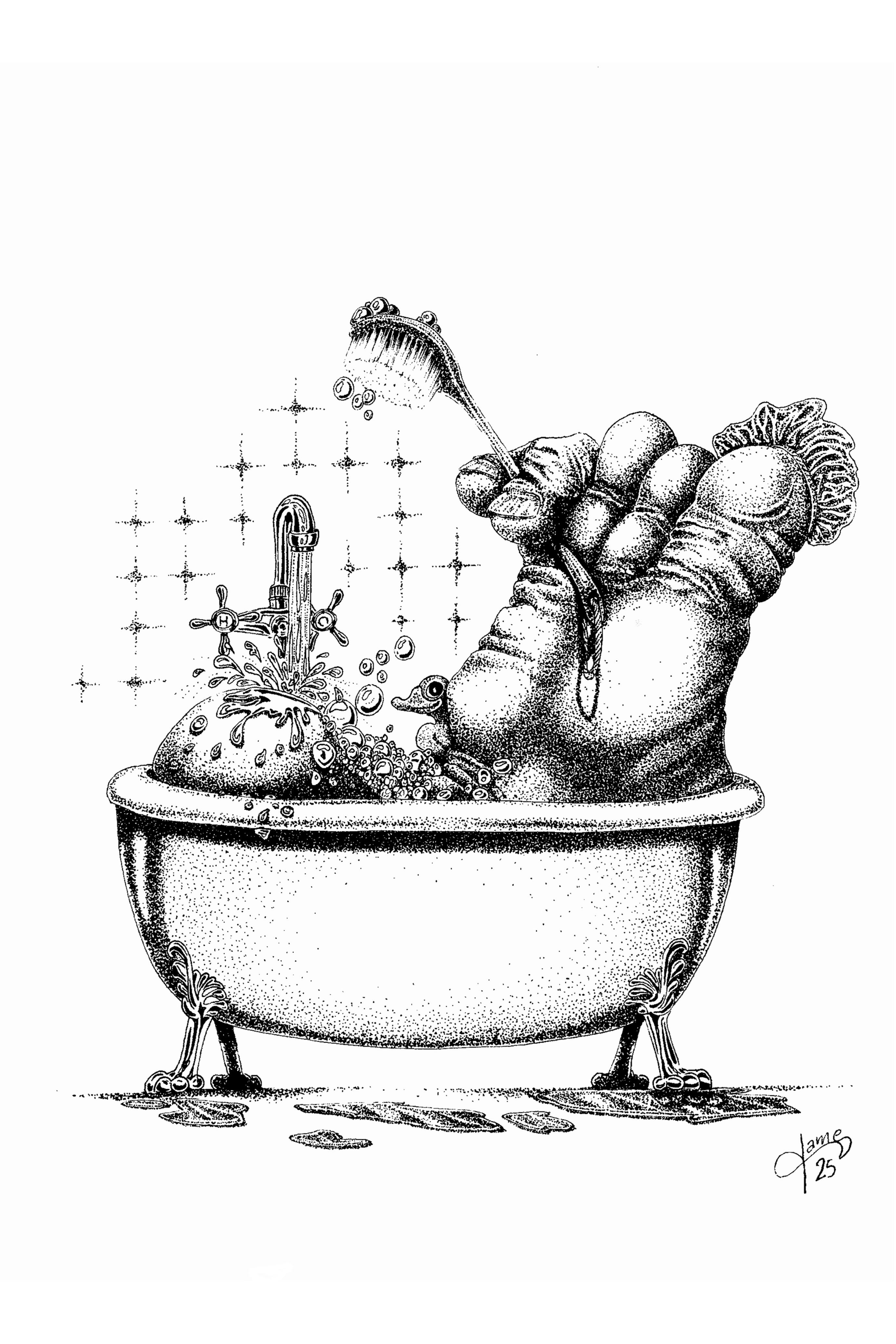 Le Bain de Pied