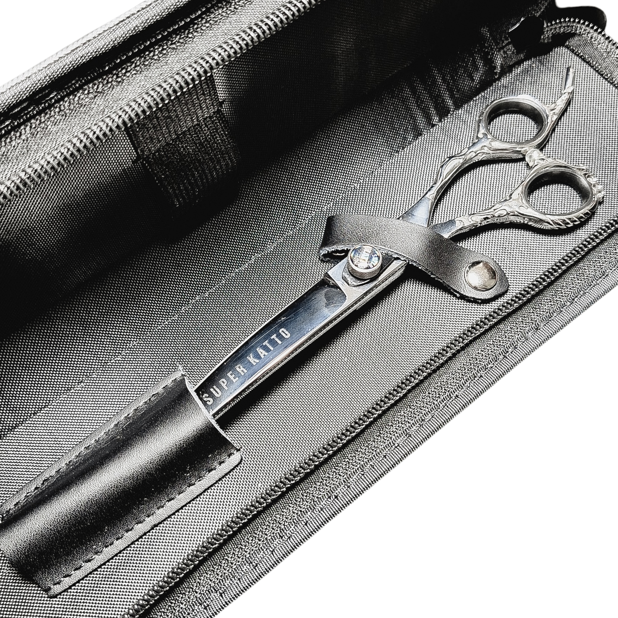 Tesoura curva para baixo, canhoto, 7,5