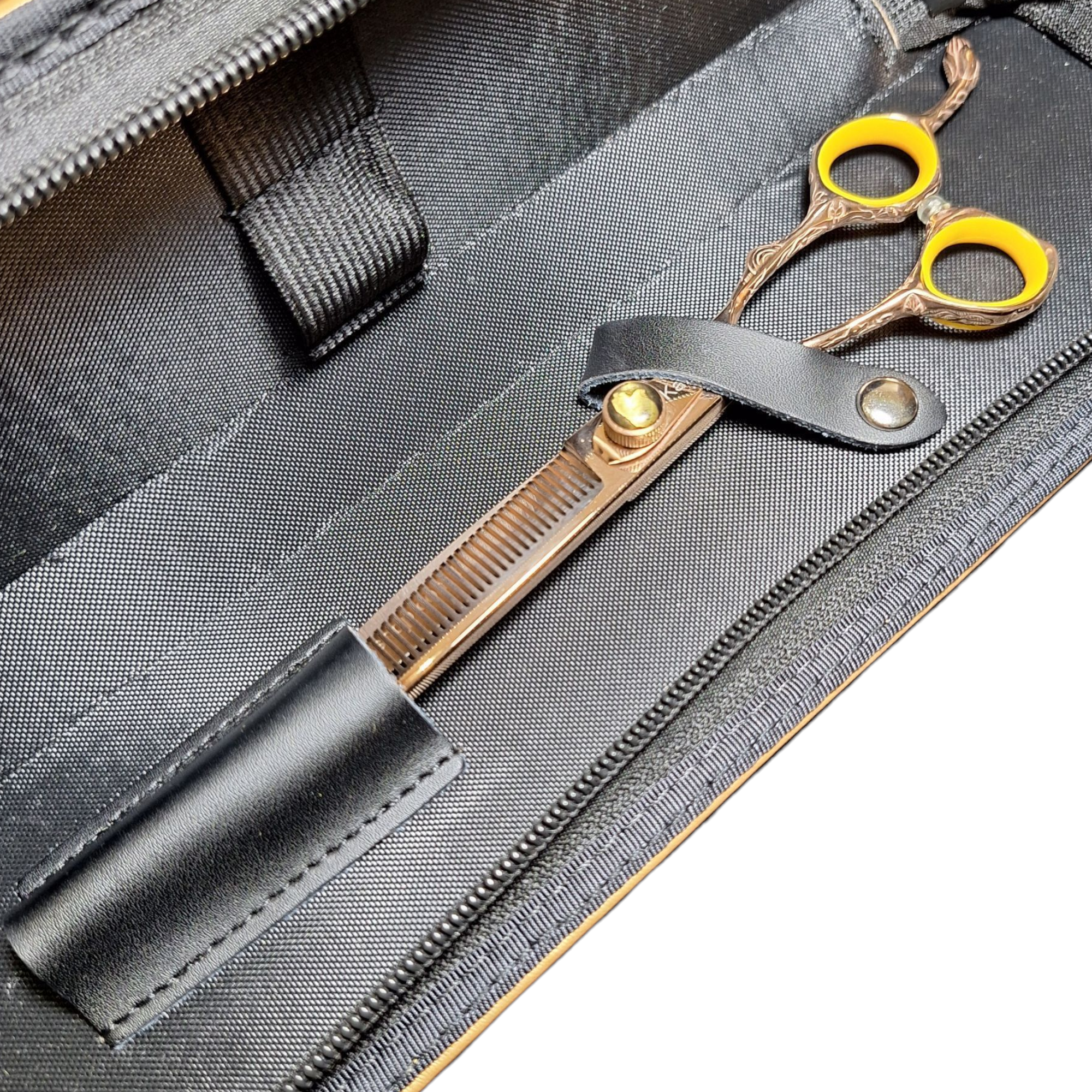 Tesoura semi-dentada 7" 54 dentes