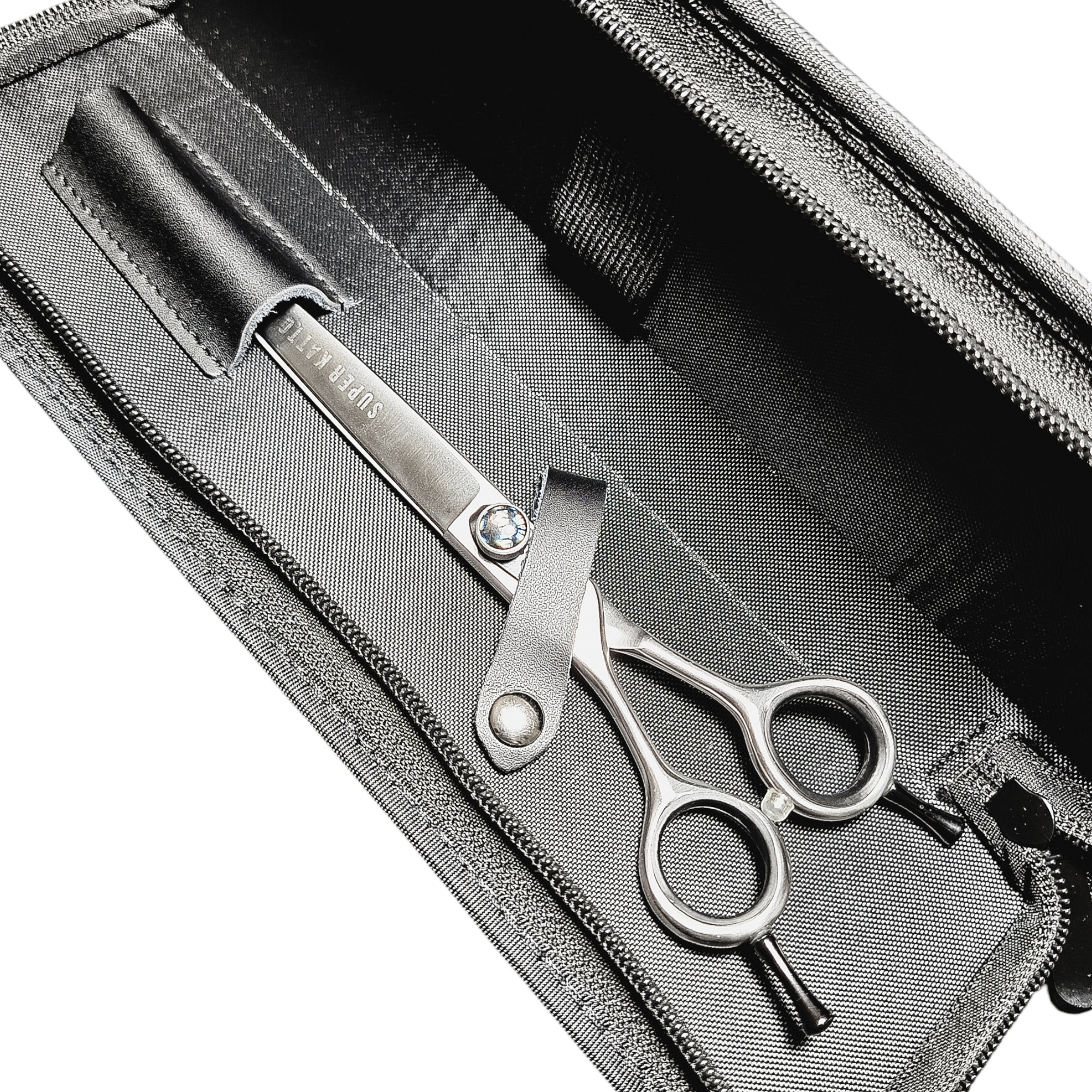 Tesoura reta 8, marca Katto, série super, em aço J440C