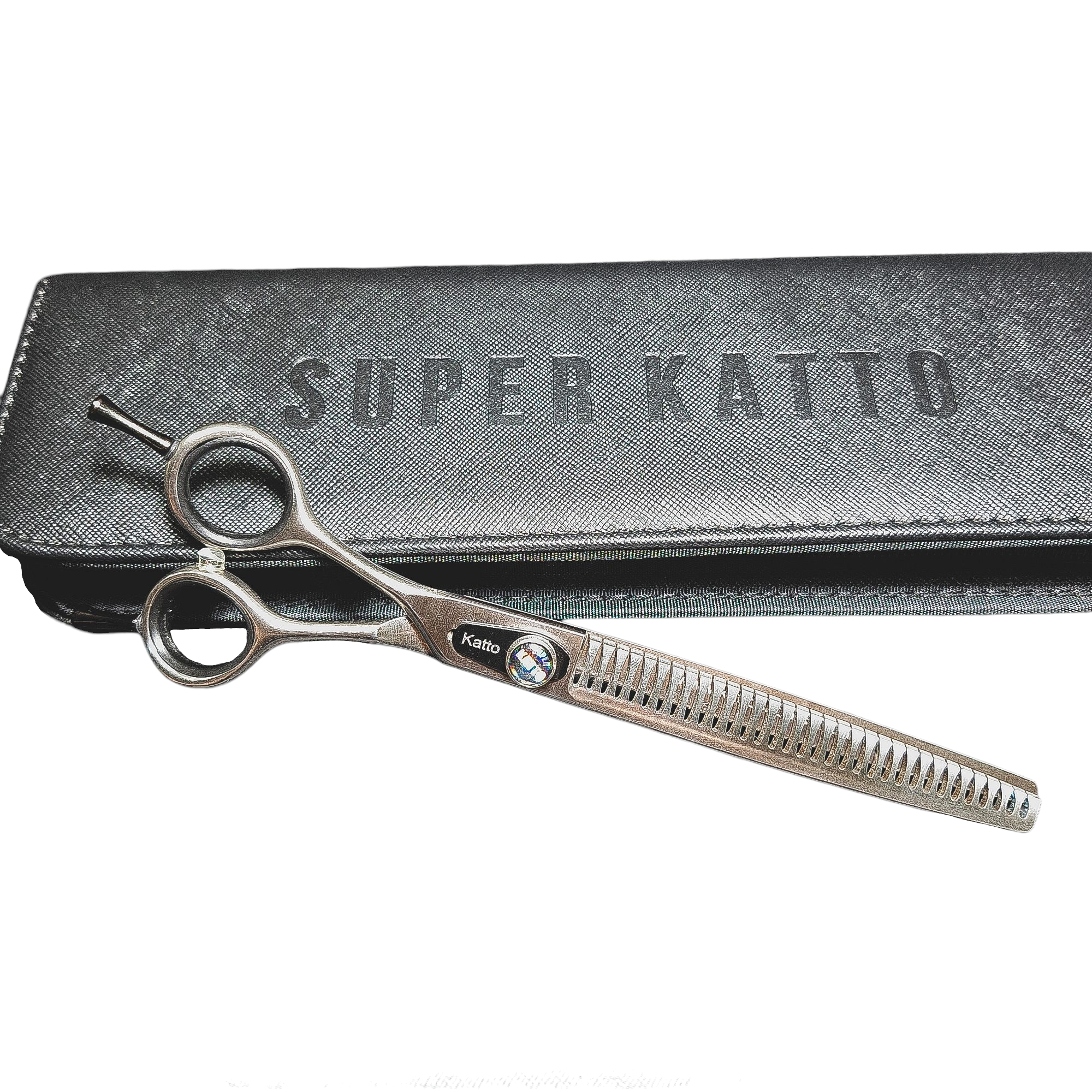 Tesoura tubarão 7,5" 33 dentes