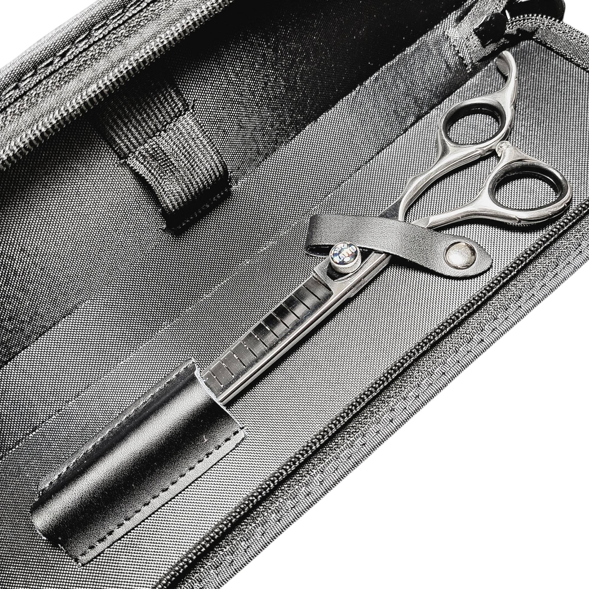 Tesoura tubarão dentes largos 7,5" 21 dentes