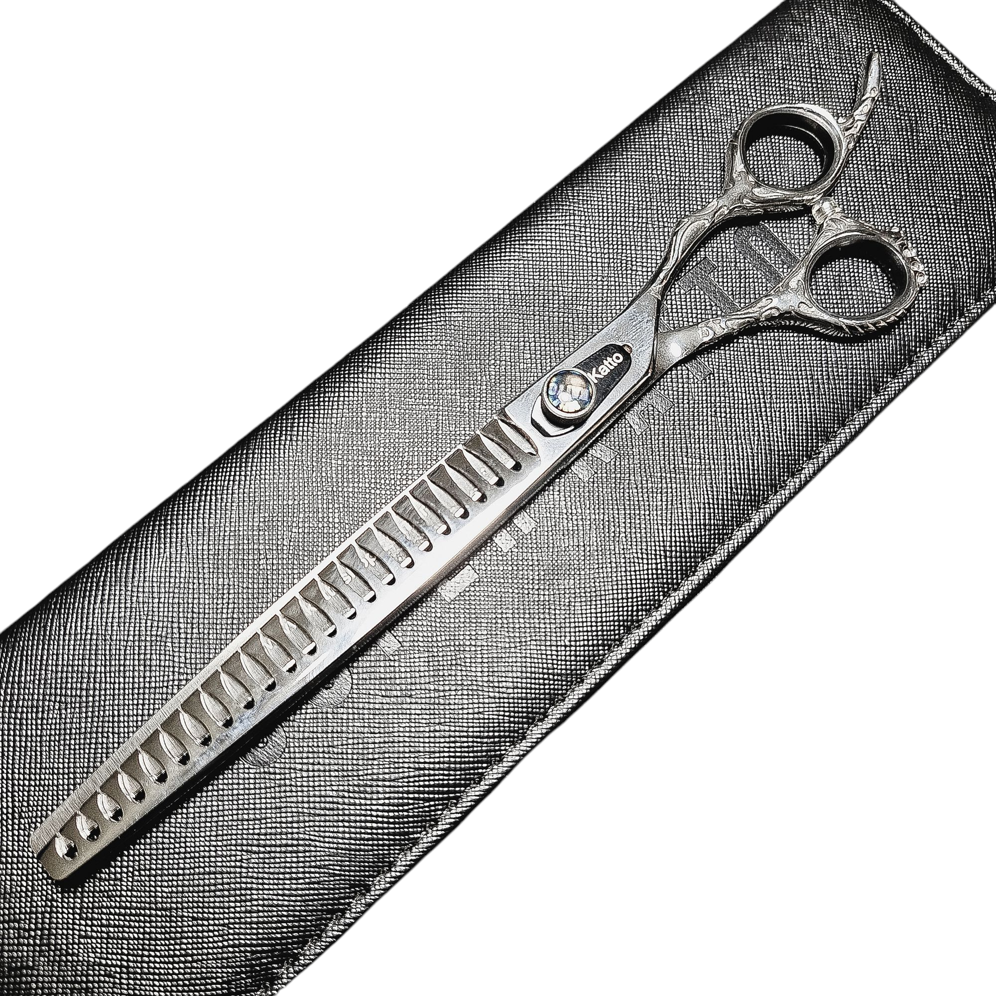 Tesoura tubarão 8" 24 dentes