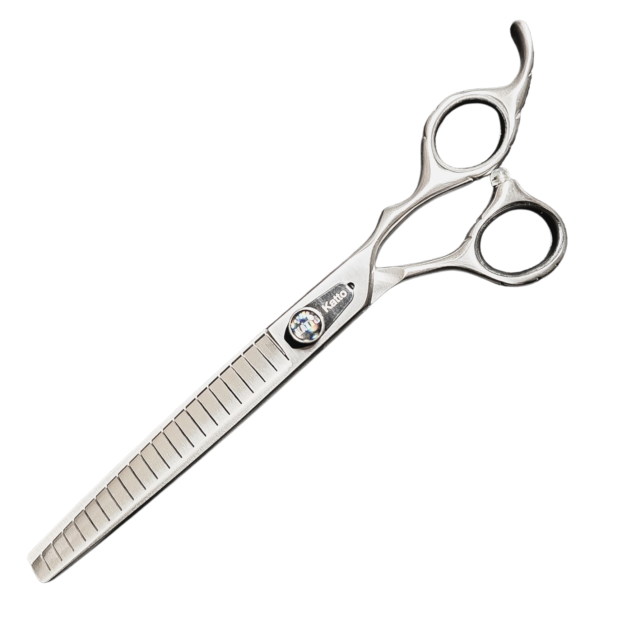 Tesoura tubarão dentes largos 7,5" 21 dentes