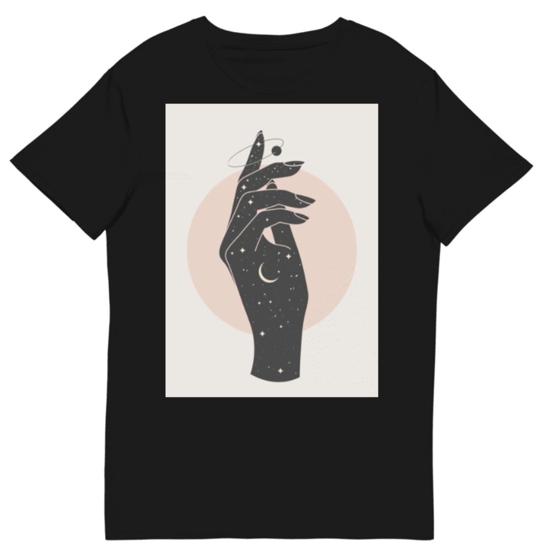 Cosmic Hand Graphic T-Shirt