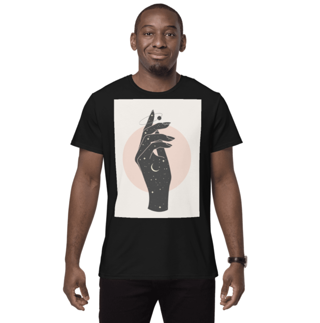 Cosmic Hand Graphic T-Shirt