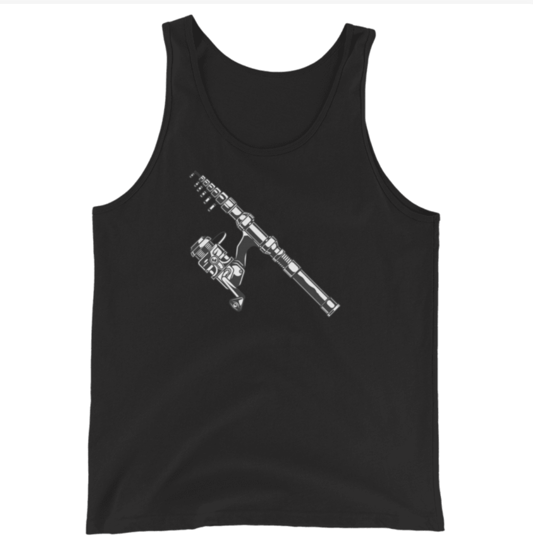Fishing Rod Tank Top