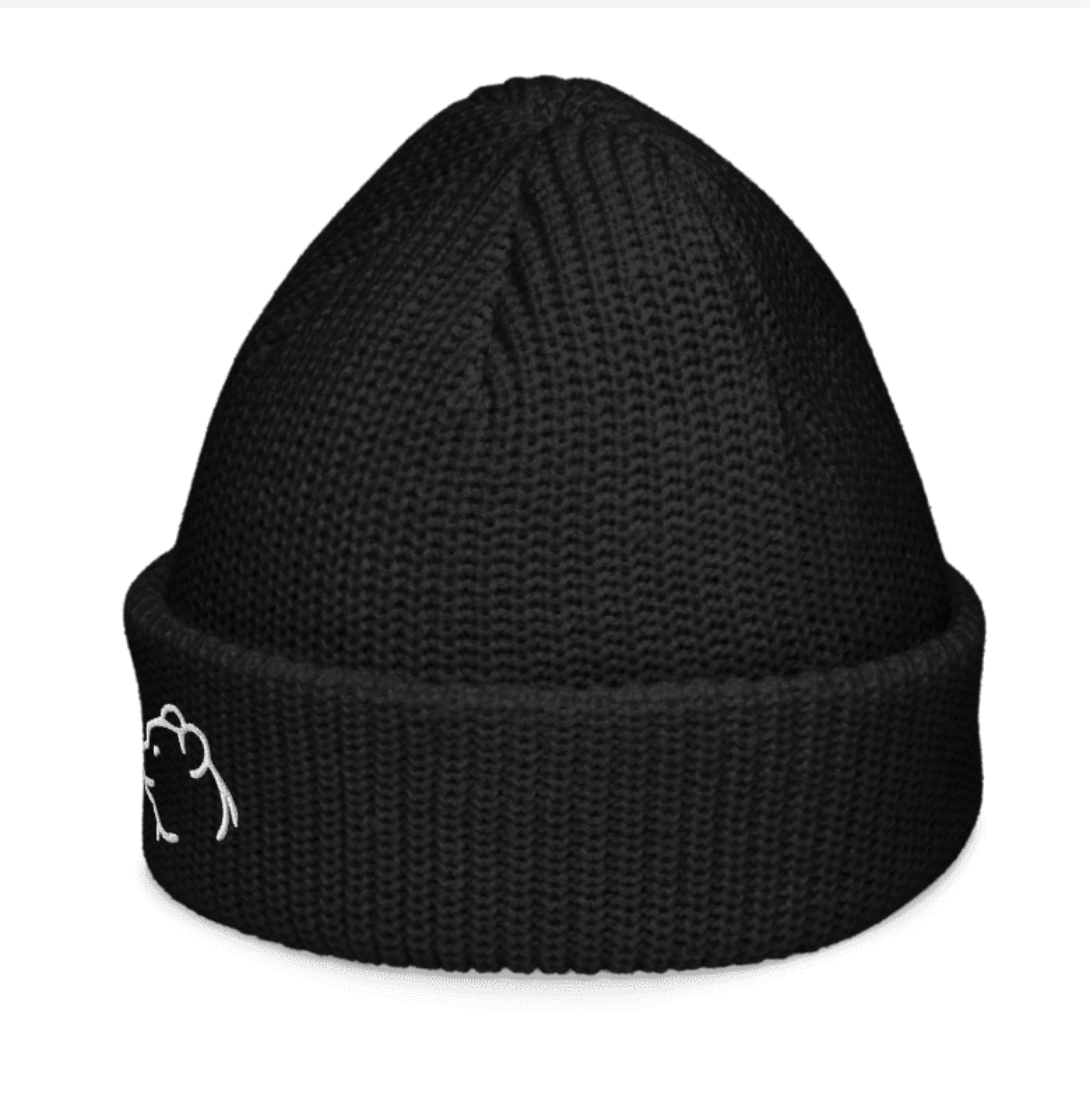 Black Knit Beanie