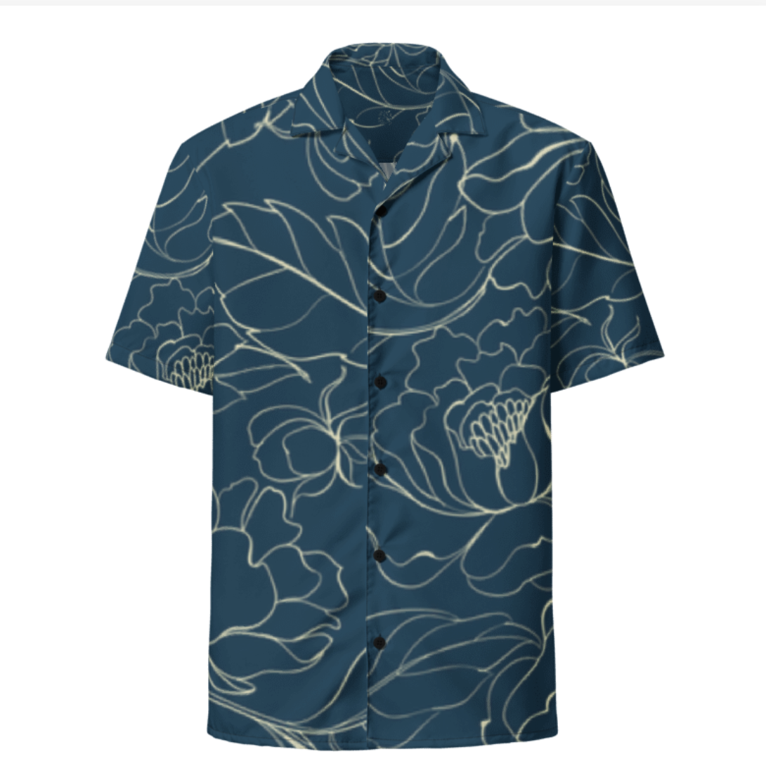 Floral Pattern Short Sleeve Shirt