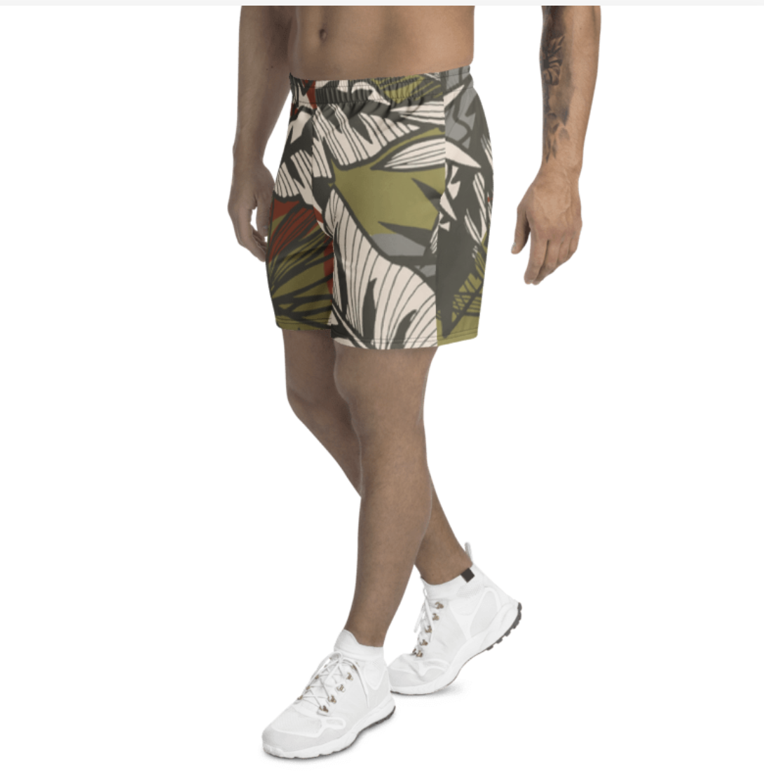 Men's Tropical Print Shorts
