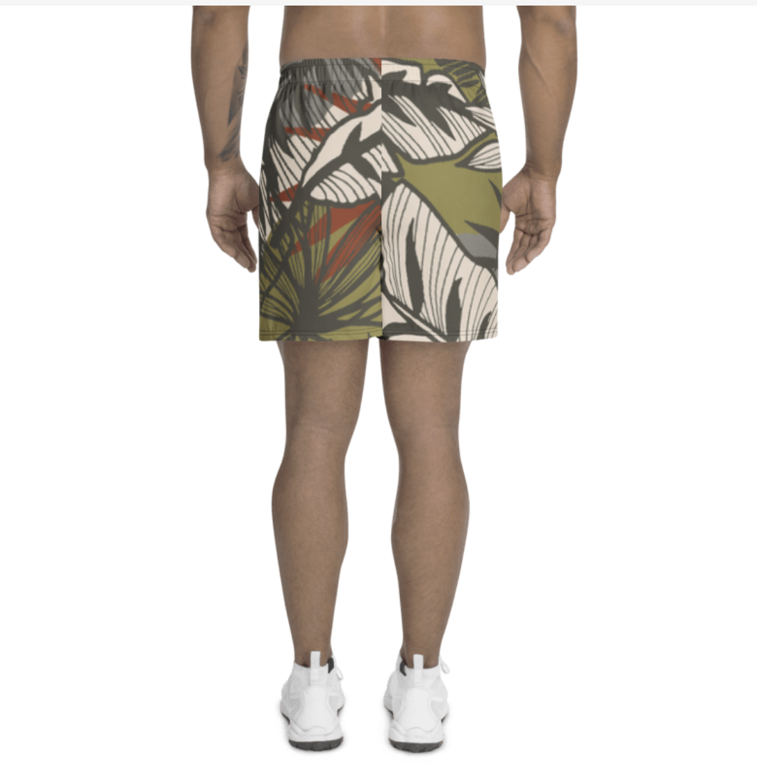 Men's Tropical Print Shorts