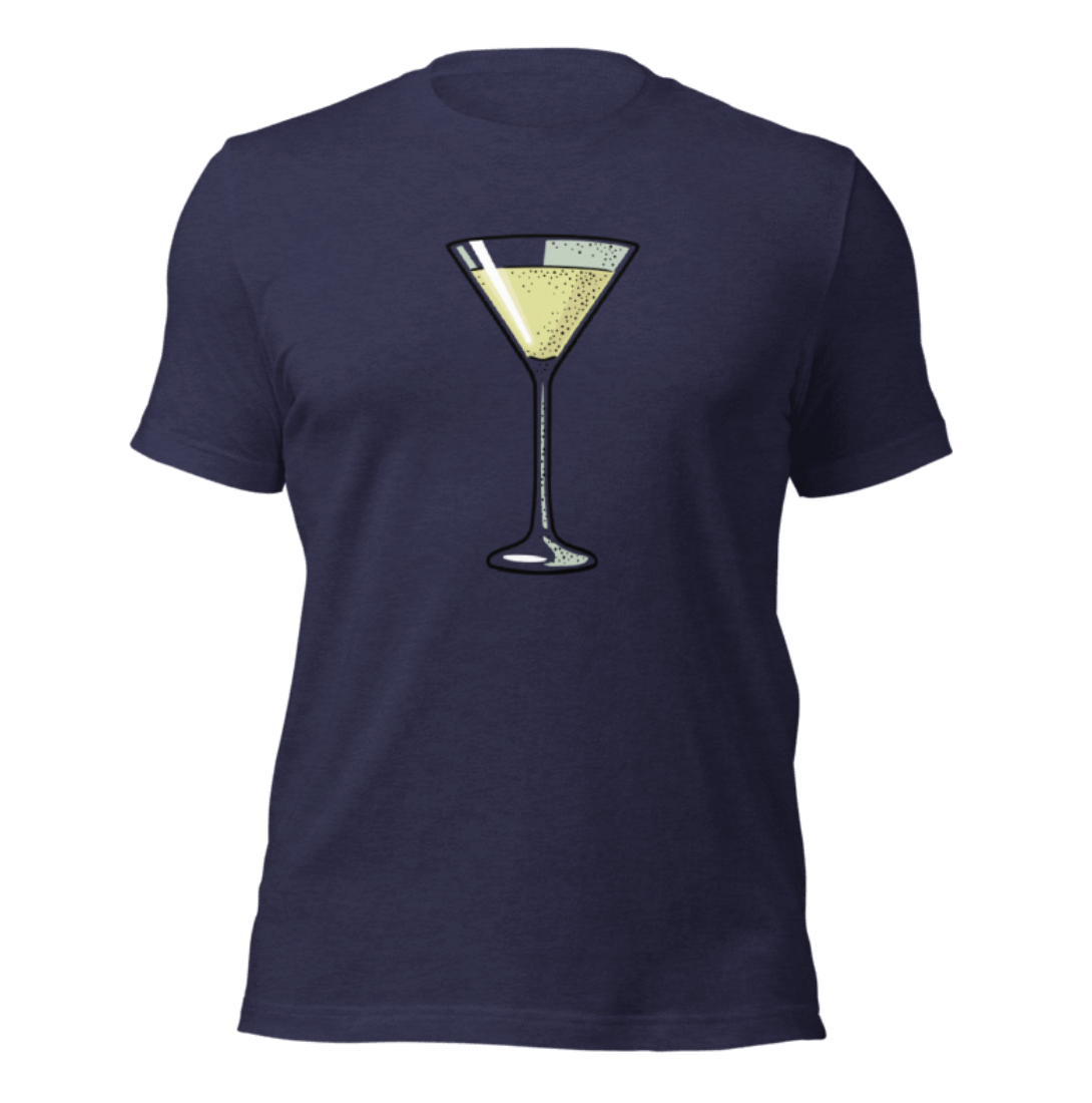 Cocktail Glass Graphic T-shirt