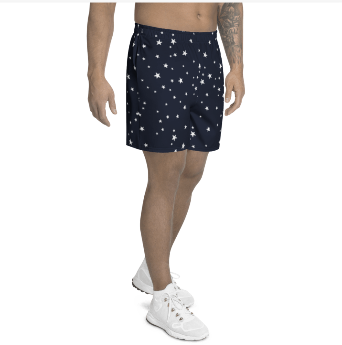 Star Patterned Shorts