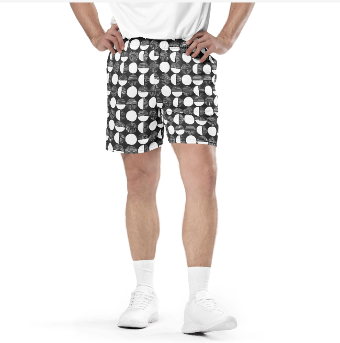 Geometric Patterned Shorts