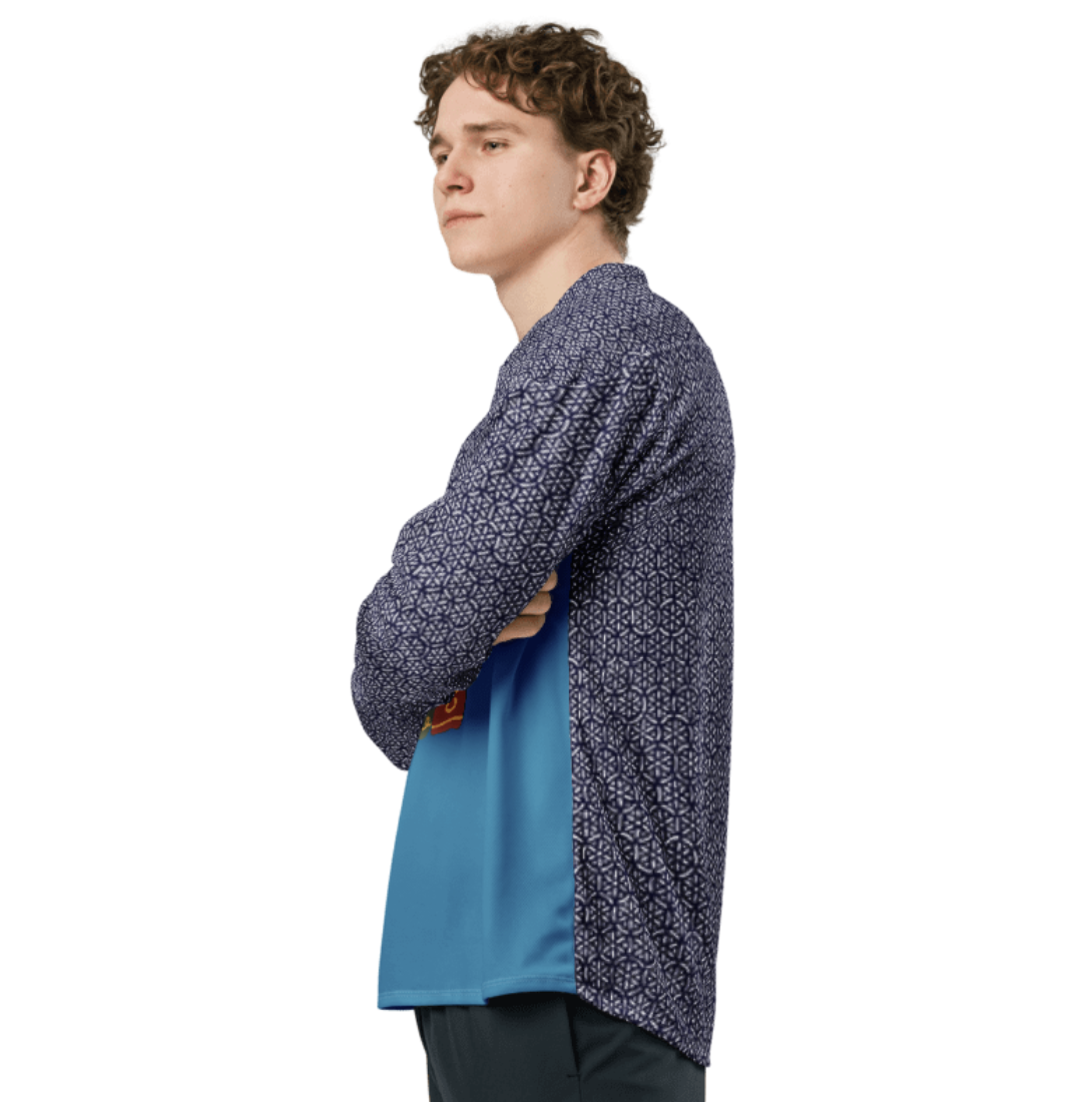 Men’s Printed Long Sleeve Shirt