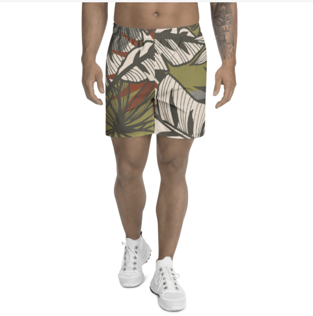 Men's Tropical Print Shorts