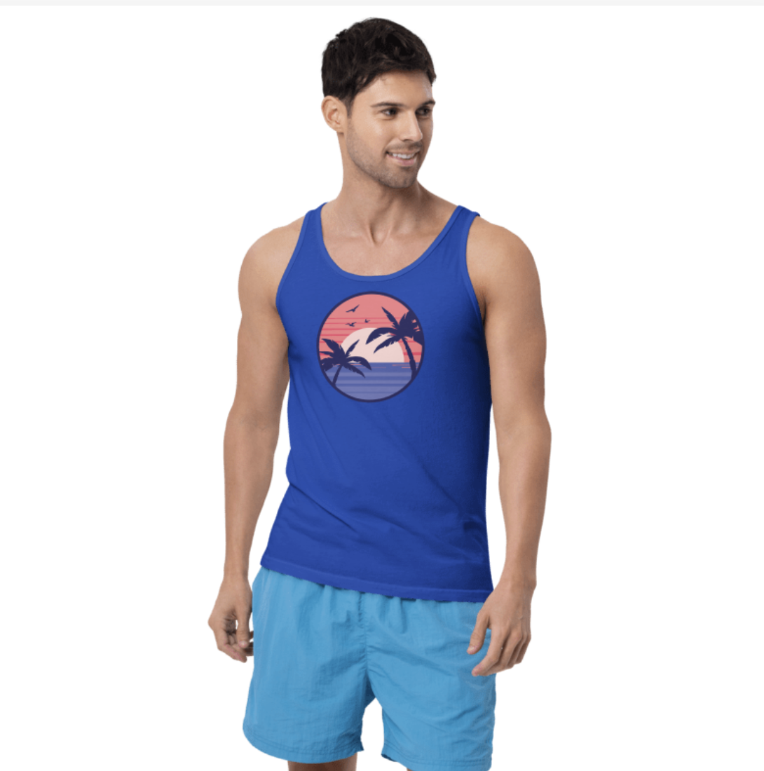 Tropical Sunset Tank Top