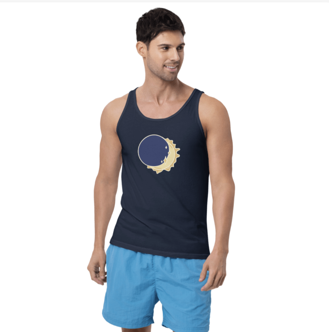 Moon and Sun Graphic Tank Top