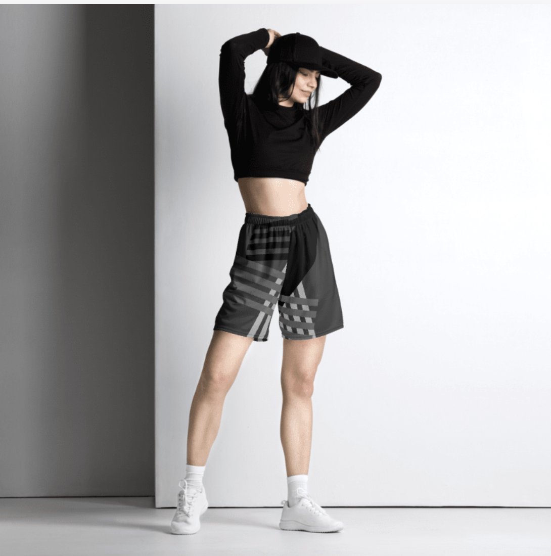 Men's Graphic Athletic Shorts