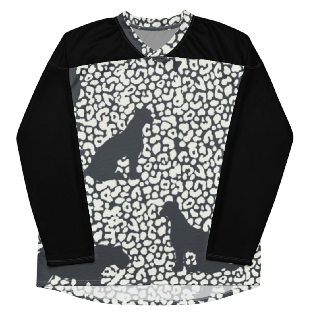 Men's Leopard Print Long Sleeve Shirt