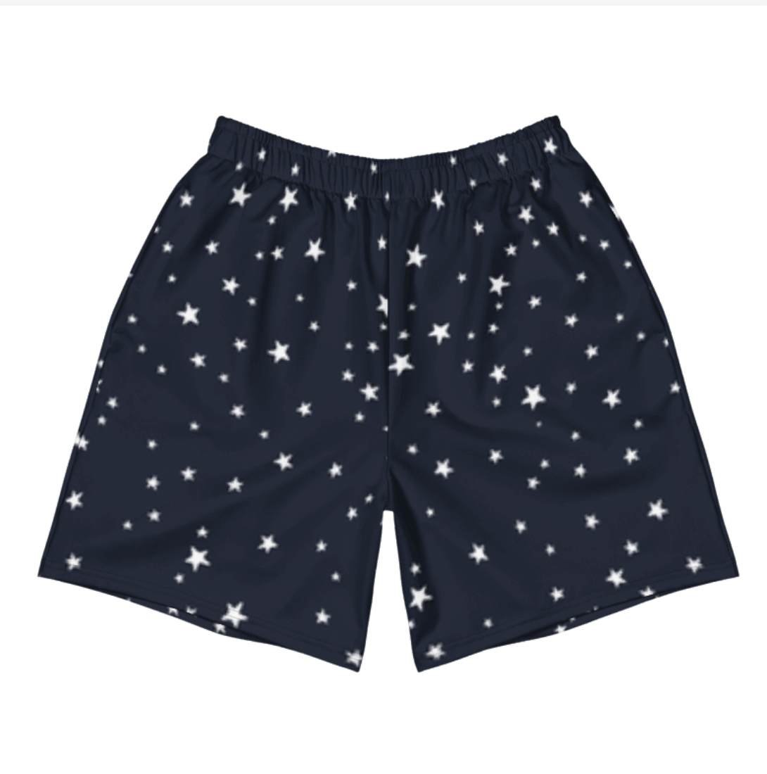 Star Patterned Shorts