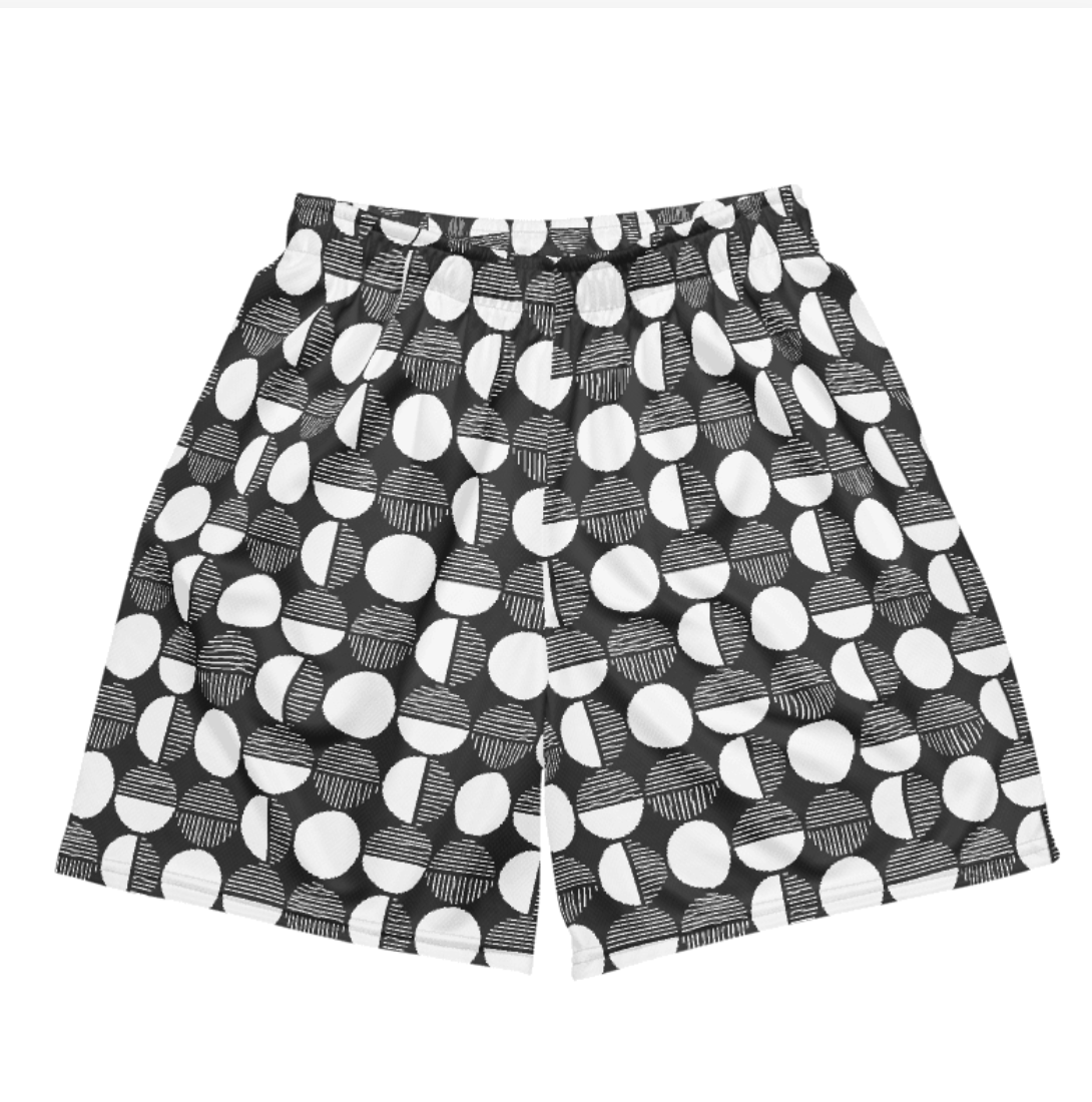 Geometric Patterned Shorts