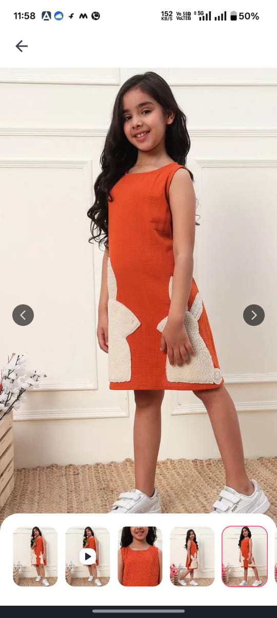 One soldier girls gown  Soft net fabric