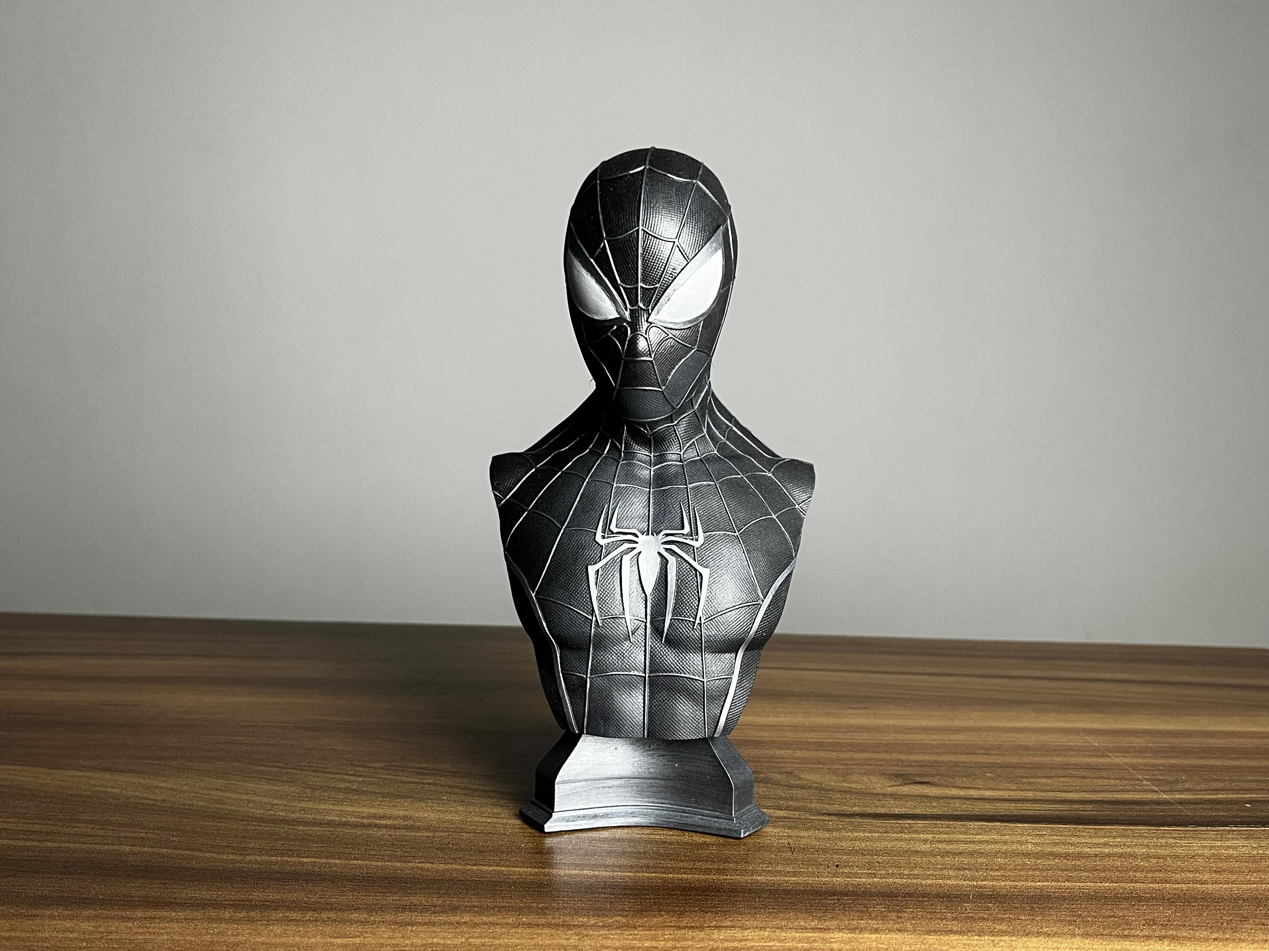 Busto Homem-Aranha - Traje Preto